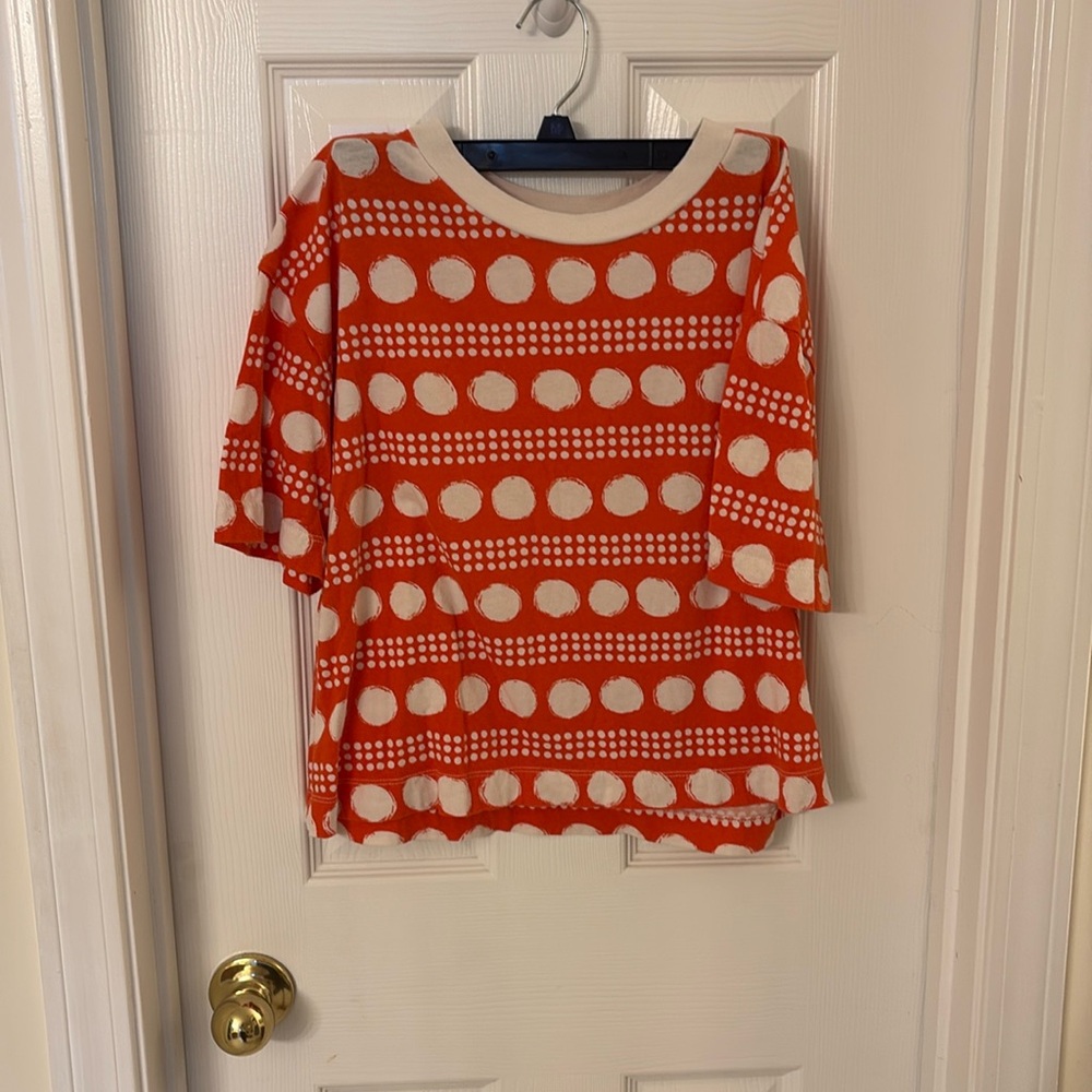 Super fun Maeve Polka Dot tshirt